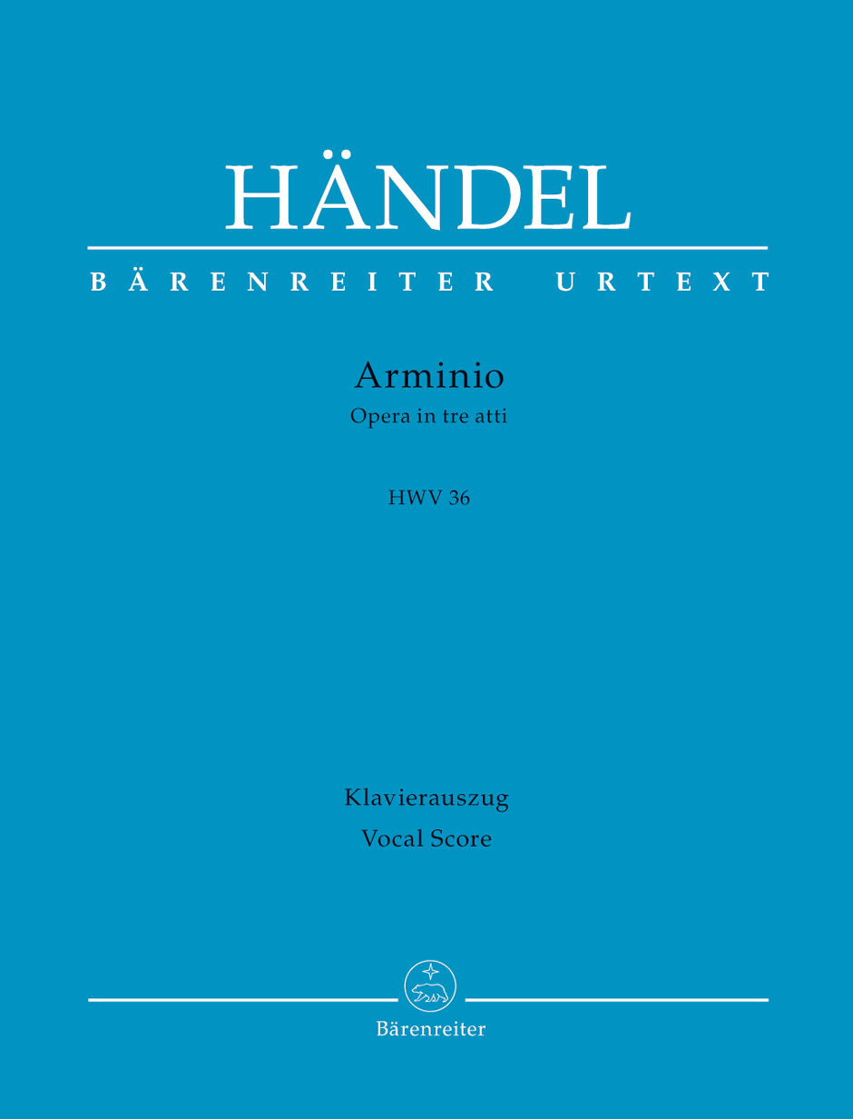 Vorderes Coverbild Arminio HWV 36