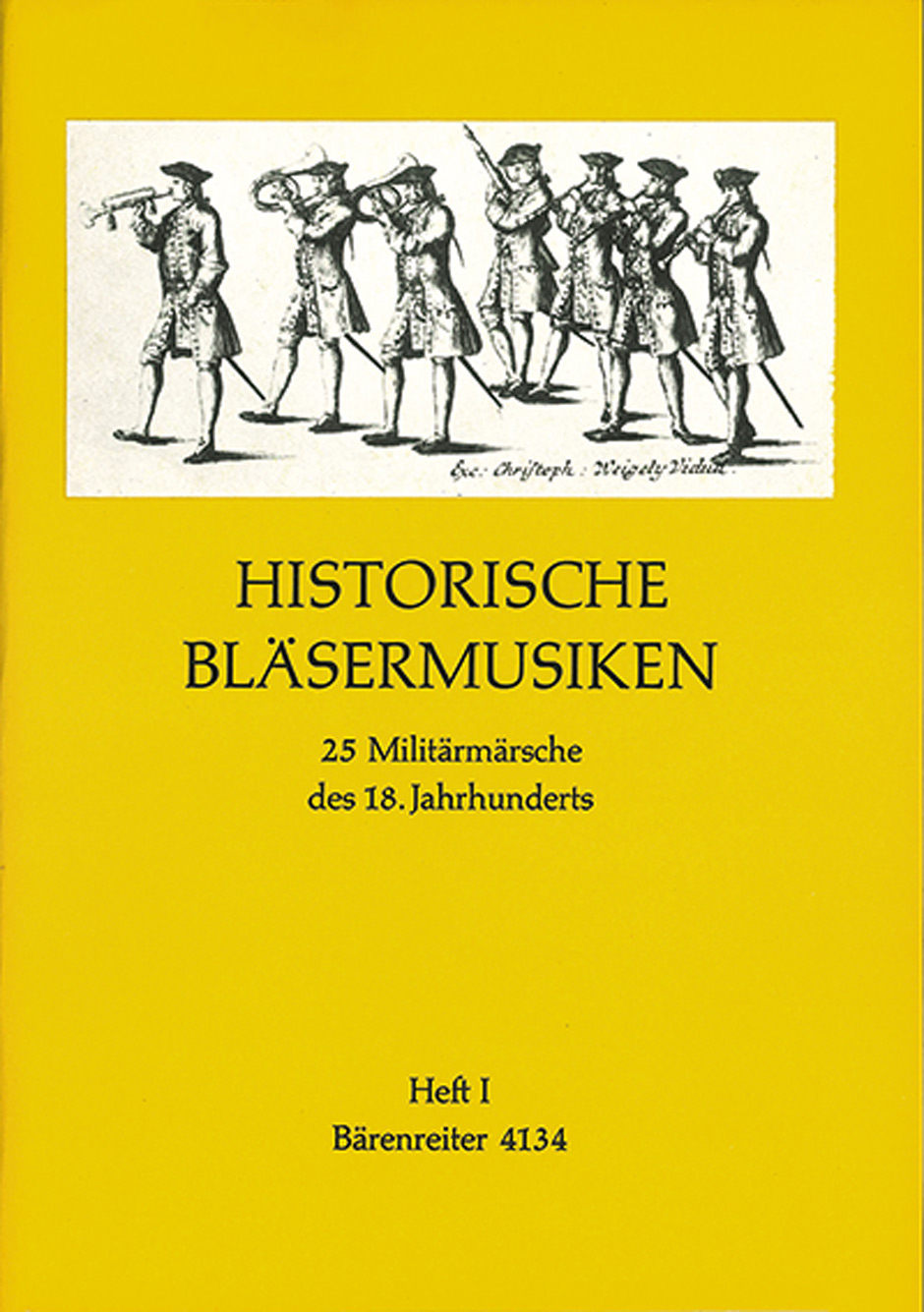 Vorderes Coverbild Historische Bläsermusiken I