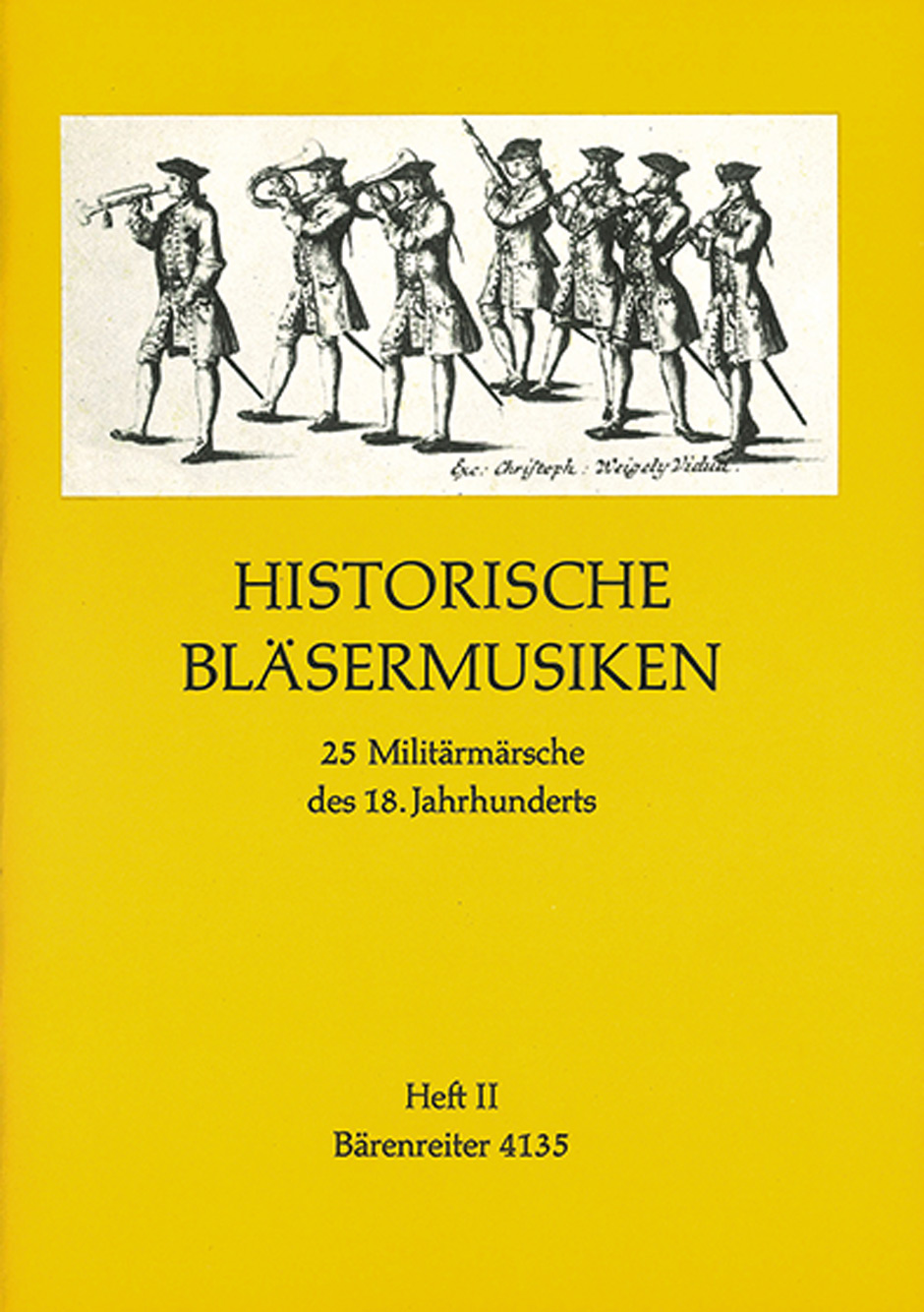 Vorderes Coverbild Historische Bläsermusiken II