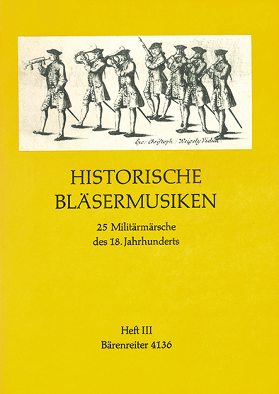 Vorderes Coverbild Historische Bläsermusiken III