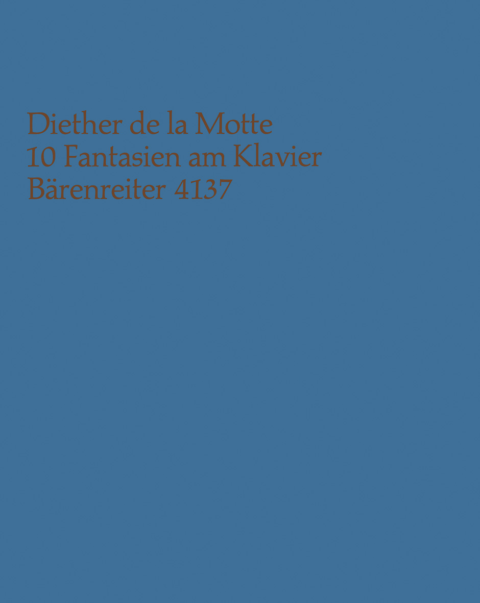 Anderes Coverbild Zehn Fantasien am Klavier (1968)