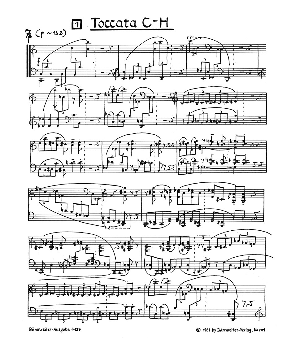 Vorderes Coverbild Zehn Fantasien am Klavier (1968)