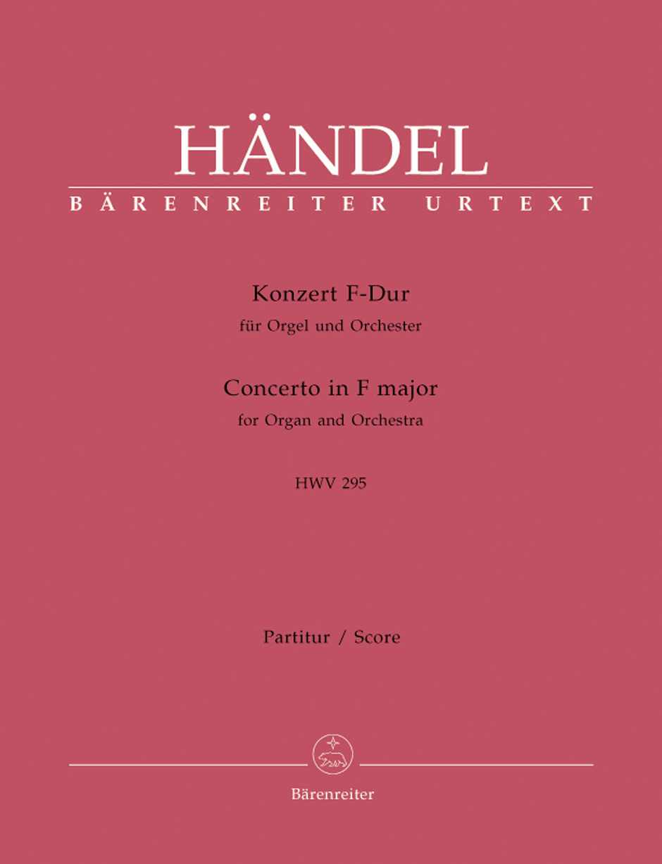 Vorderes Coverbild Konzert für Orgel und Orchester Nr. 13 F-Dur HWV 295 "The Cuckoo and the Nightingale"