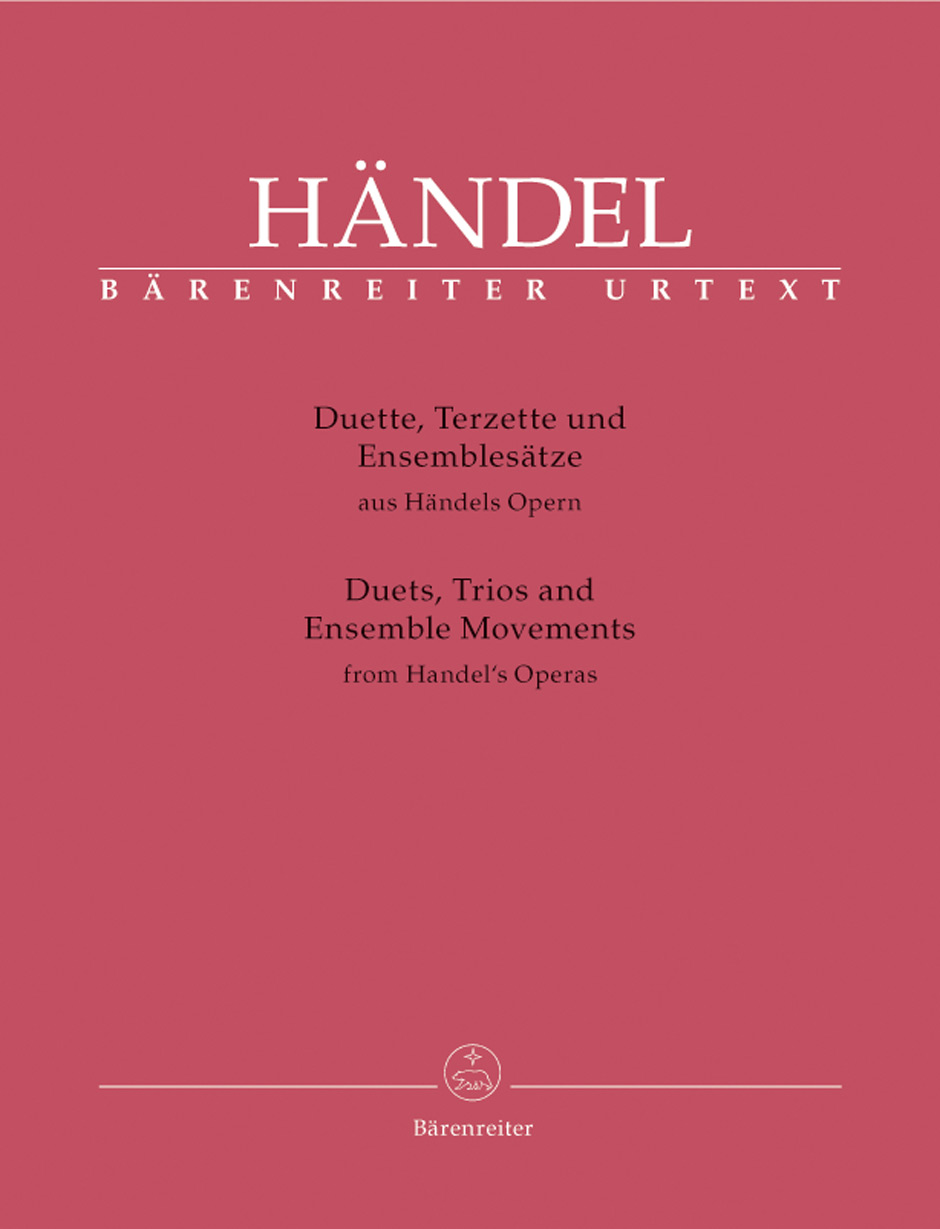 Vorderes Coverbild Duette, Terzette und Ensemblesätze aus Händels Opern
