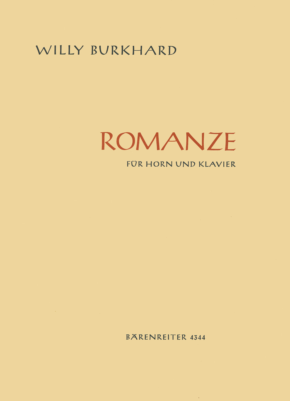 Vorderes Coverbild Romanze F-Dur (1945)