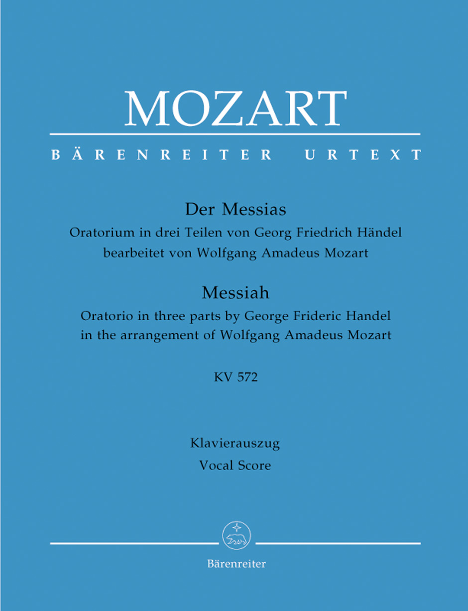 Vorderes Coverbild Der Messias KV 572