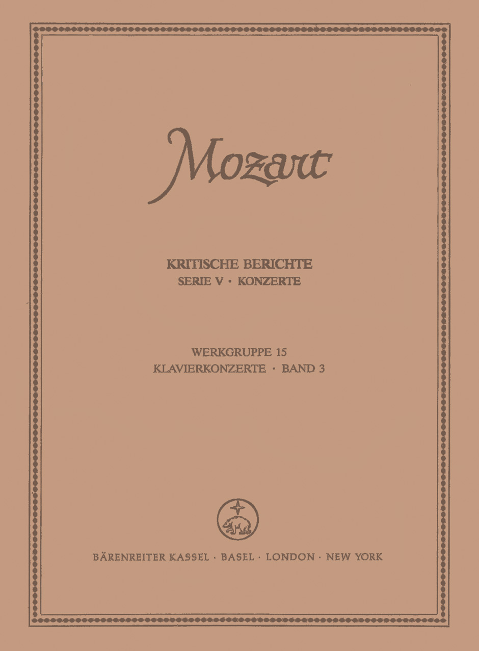 Vorderes Coverbild Klavierkonzerte, Band 3