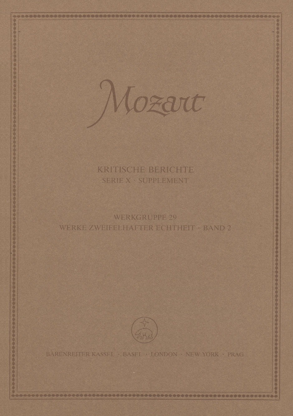 Vorderes Coverbild Werke zweifelhafter Echtheit, Band 2