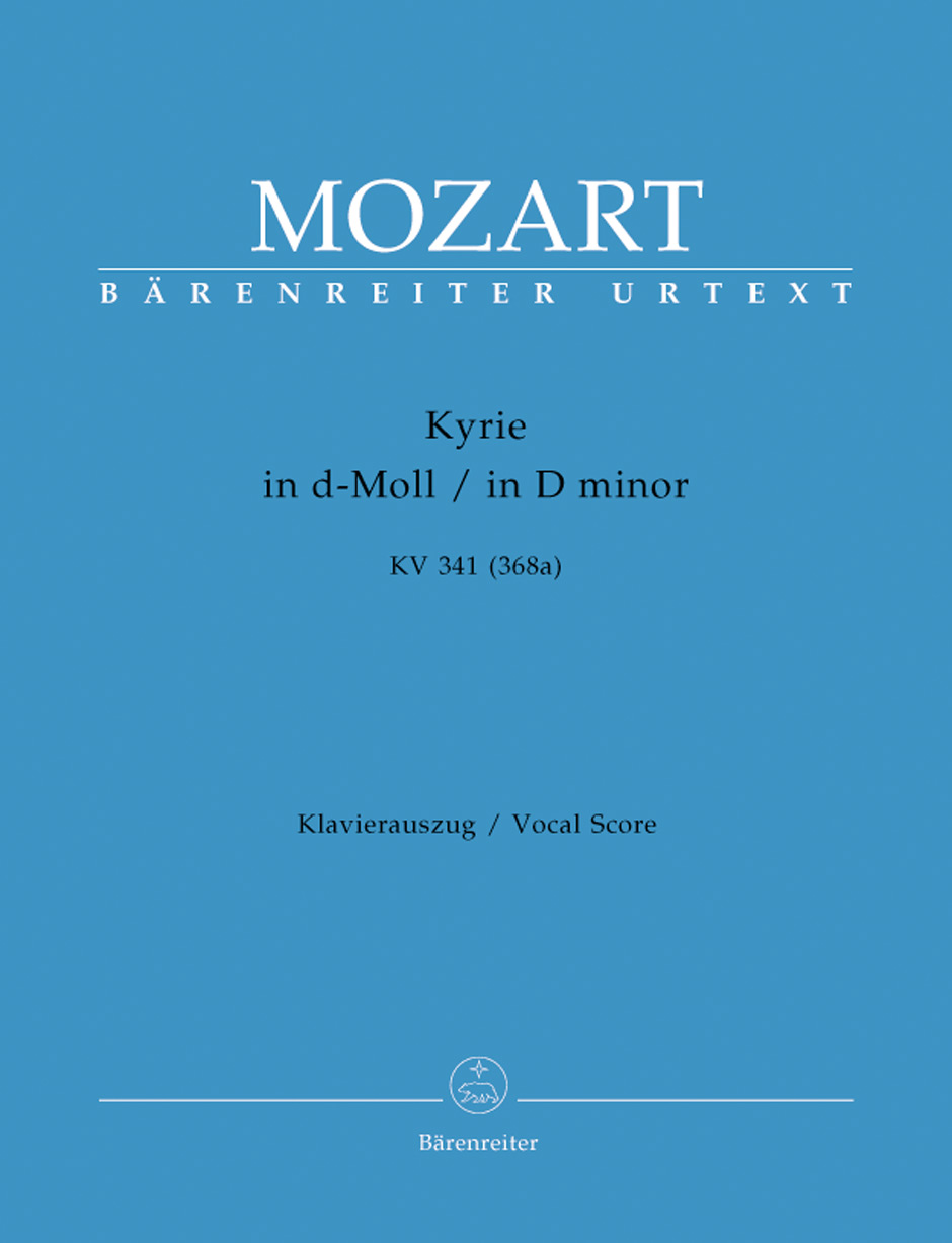 Vorderes Coverbild Kyrie d-Moll KV 341 (368a)
