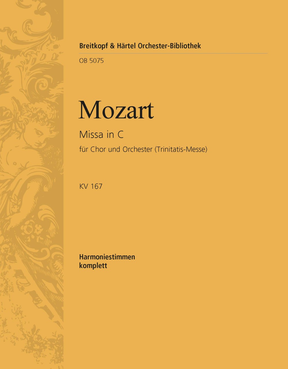 Vorderes Coverbild Missa in C KV 167