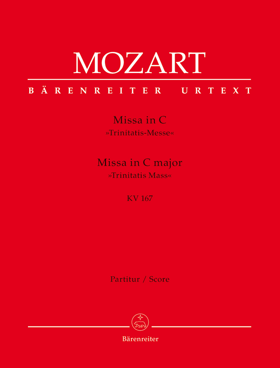 Vorderes Coverbild Missa C-Dur KV 167 "Trinitatis-Messe"