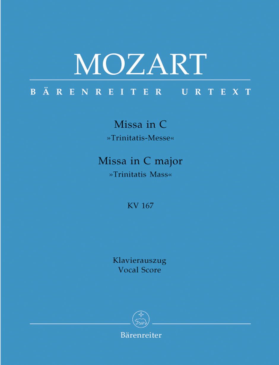Vorderes Coverbild Missa C-Dur KV 167 "Trinitatis-Messe"