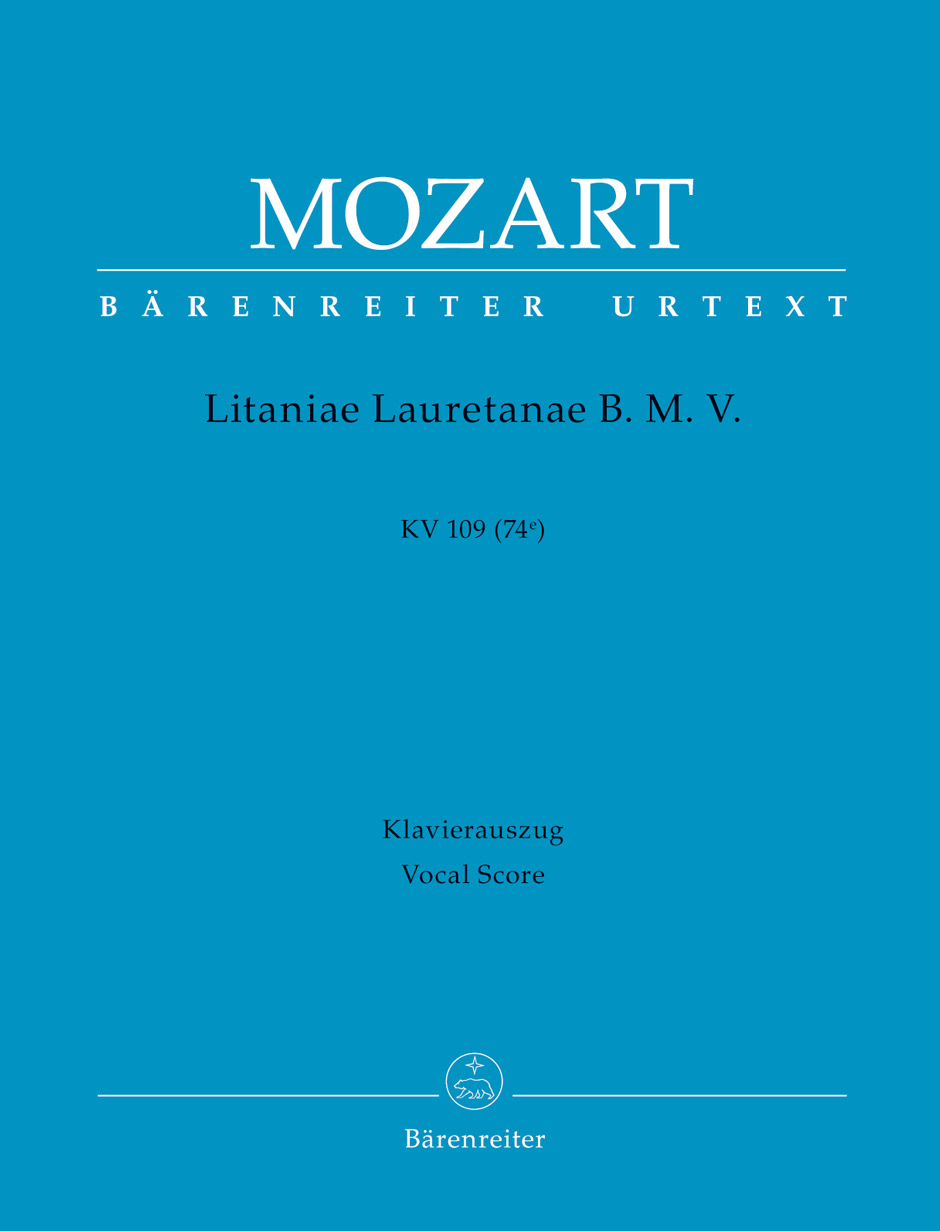 Vorderes Coverbild Litaniae Lauretanae B-Dur KV 109 (74e)