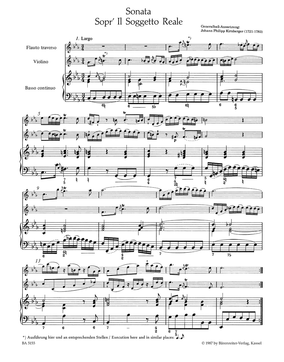 Anderes Coverbild Musikalisches Opfer, Heft 2 c-Moll BWV 1079