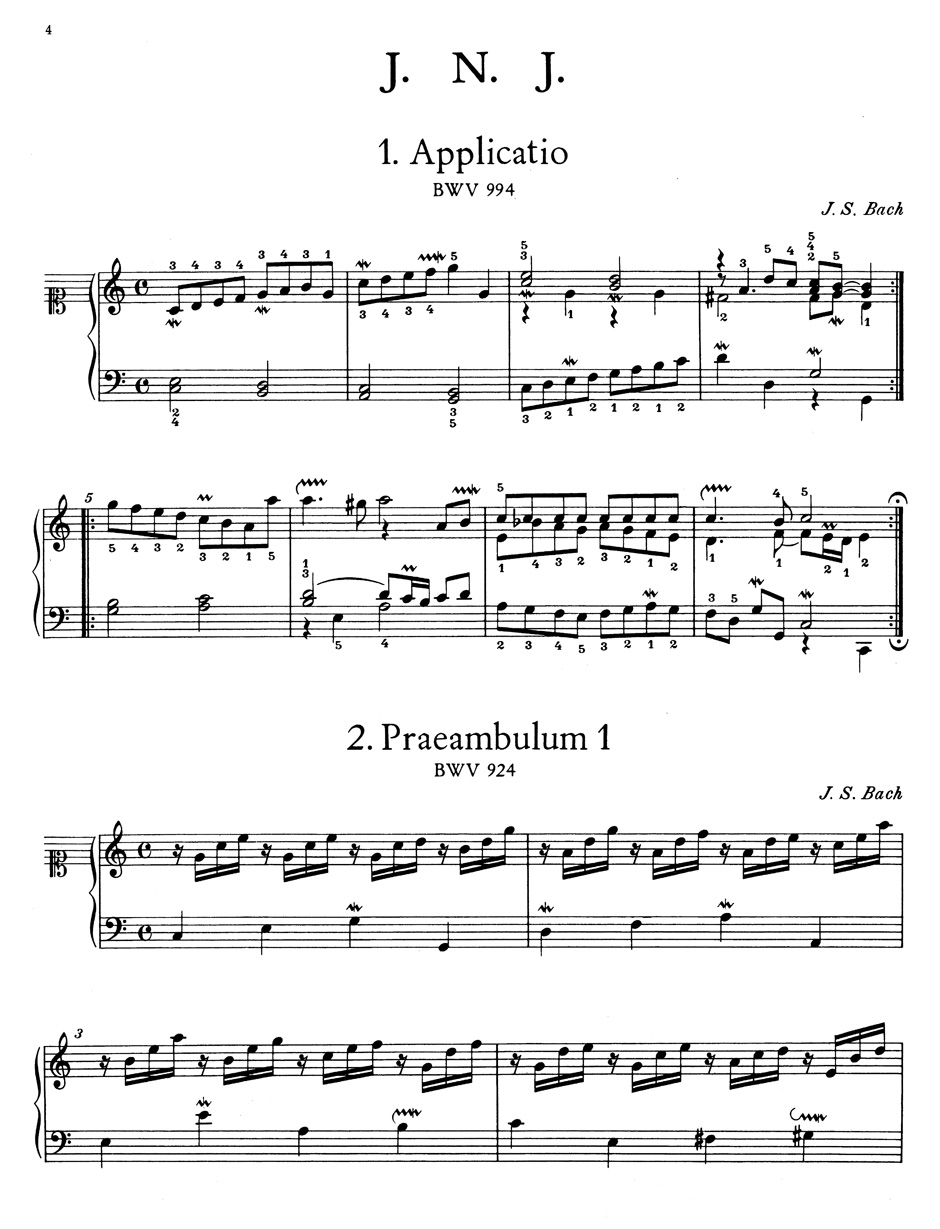 Anderes Coverbild Klavierbüchlein für Wilhelm Friedemann Bach