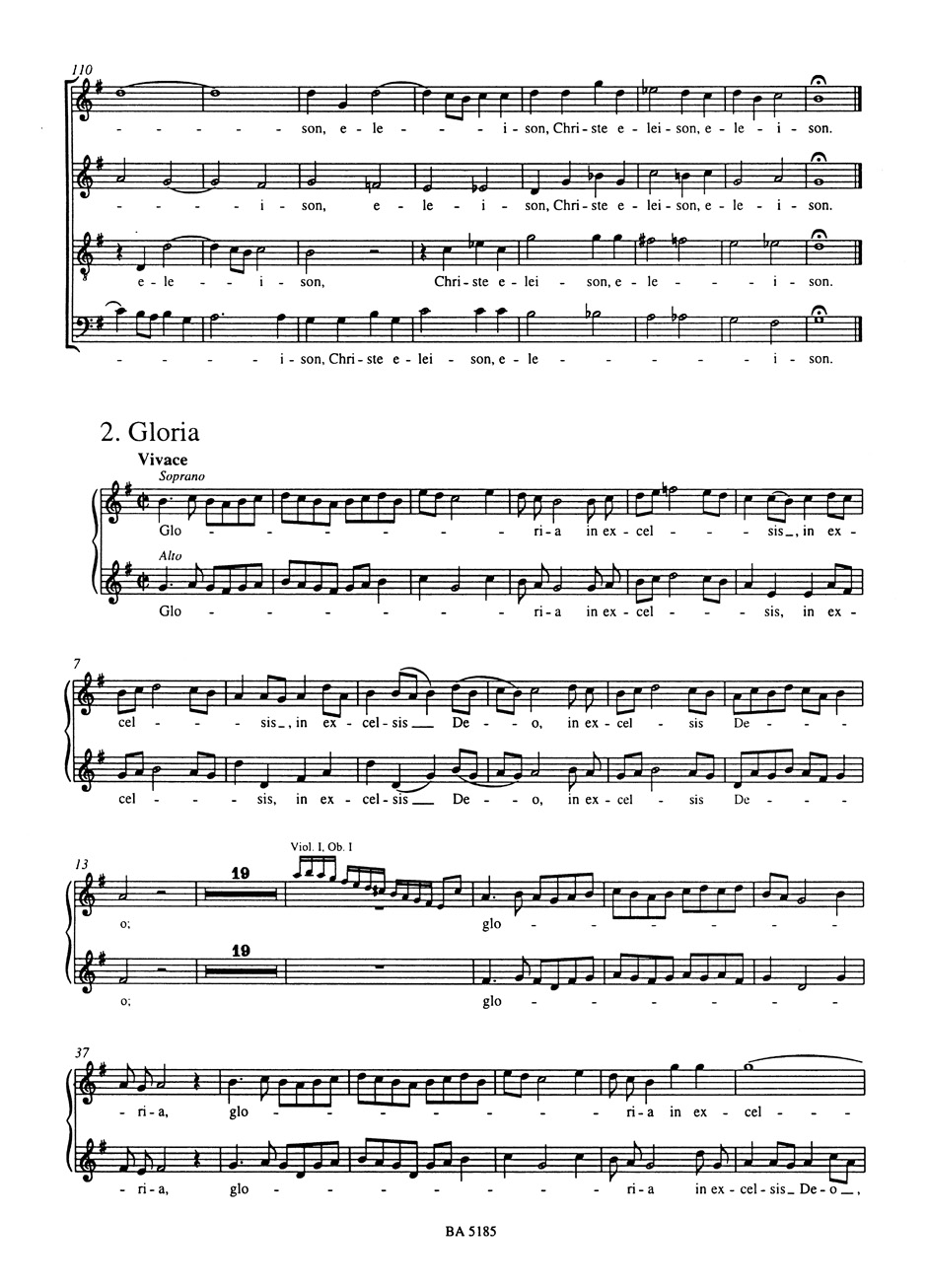 Anderes Coverbild Missa G-Dur BWV 236 "Lutherische Messe"