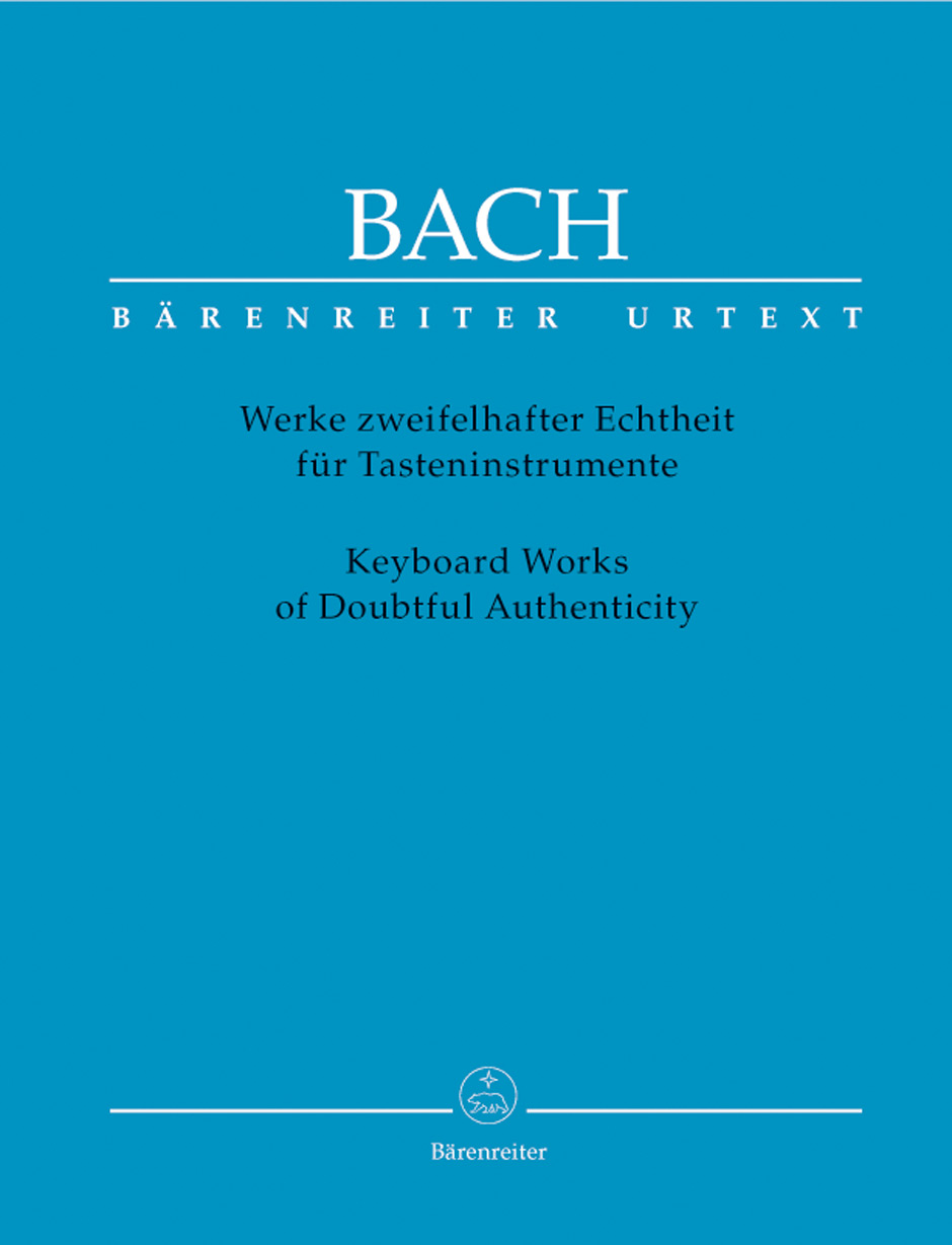 Vorderes Coverbild Werke zweifelhafter Echtheit für Tasteninstrumente