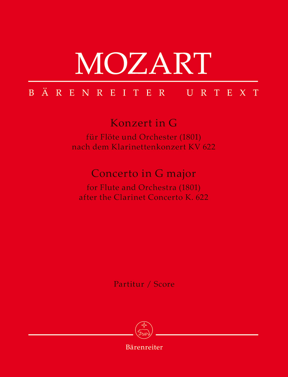 Vorderes Coverbild Konzert für Flöte und Orchester G-Dur (1801)