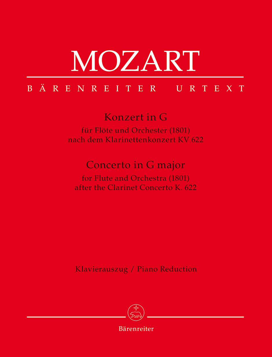Vorderes Coverbild Konzert für Flöte und Orchester G-Dur (1801)