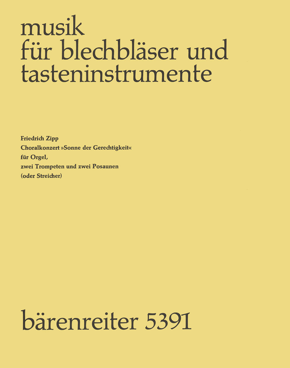 Vorderes Coverbild Sonne der Gerechtigkeit (1966)