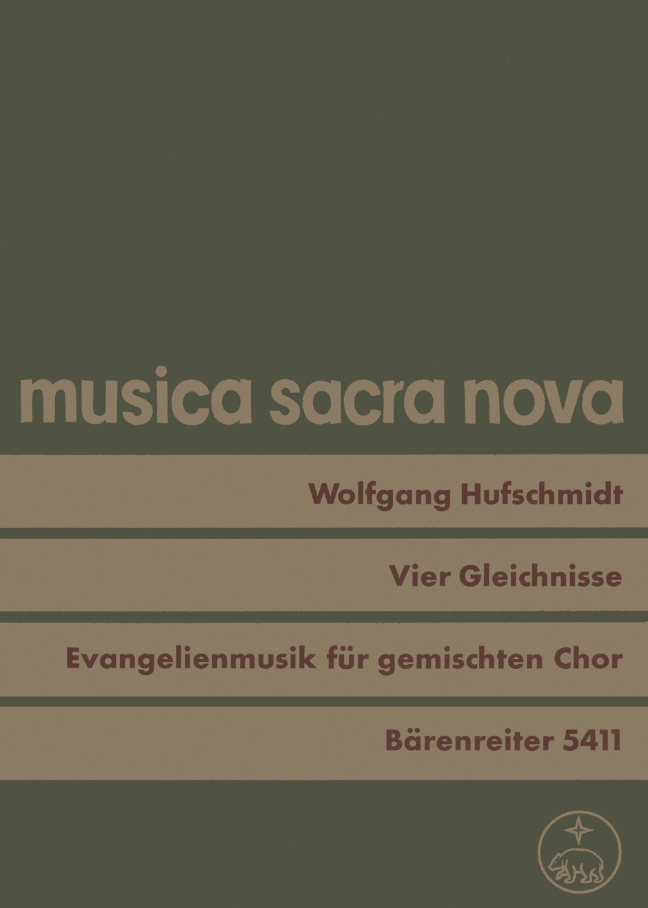 Vorderes Coverbild Vier Gleichnisse von der Gerechtigkeit Gottes (1959)