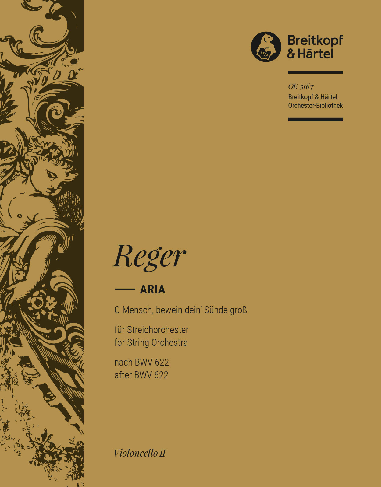 Vorderes Coverbild Aria „O Mensch, bewein dein' Sünde groß“