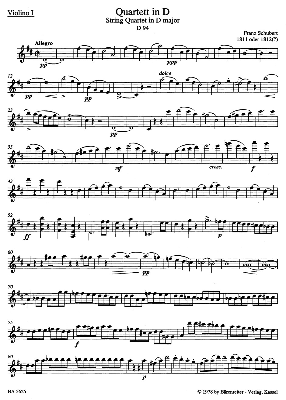 Anderes Coverbild Streichquartette I