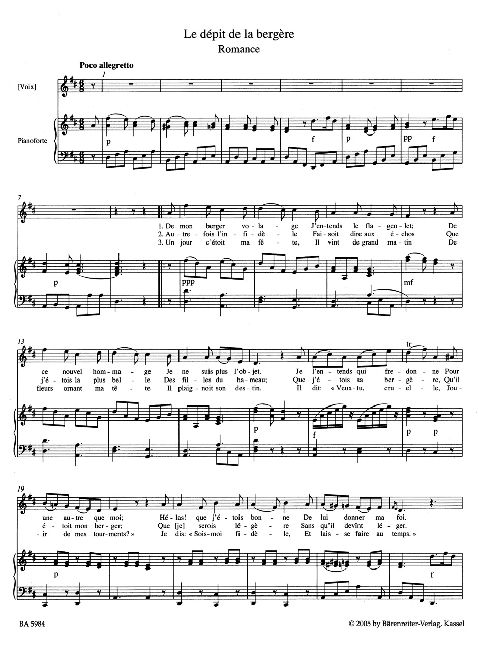 Anderes Coverbild Lieder für hohe Stimme und Klavier