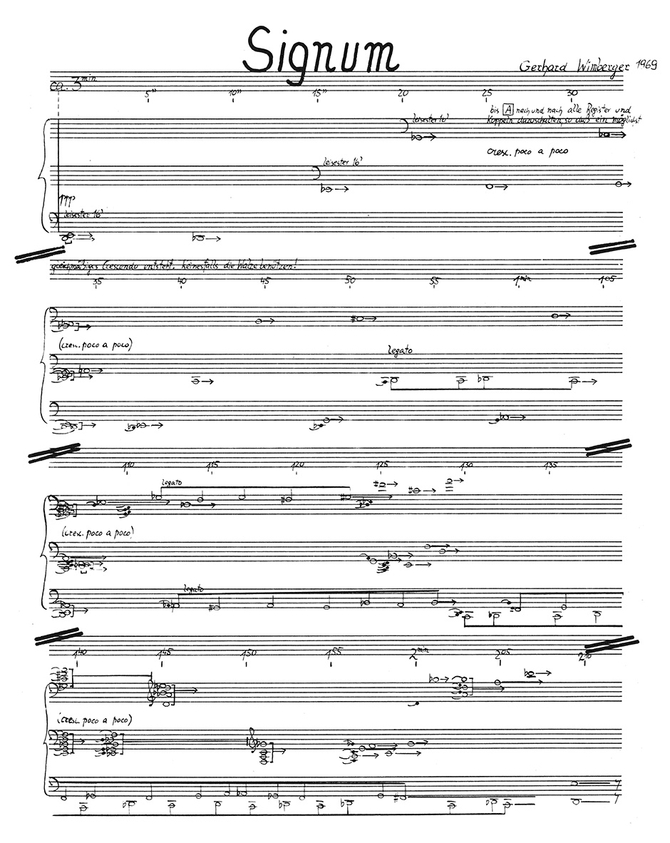 Anderes Coverbild Signum für Orgel (1969)
