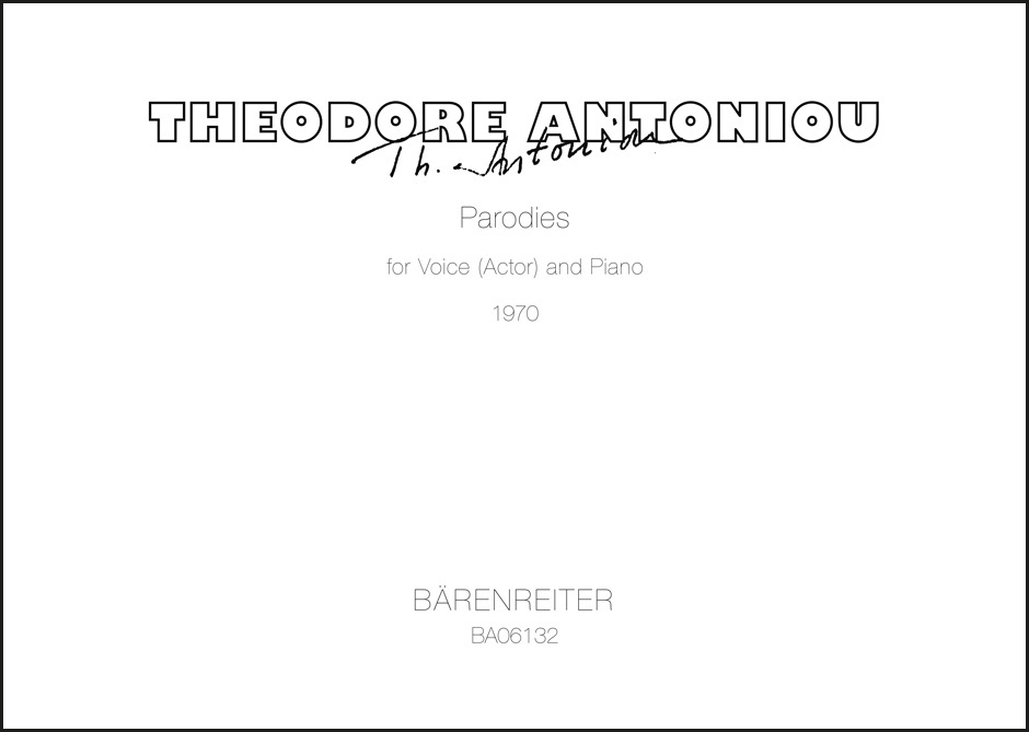 Vorderes Coverbild Parodies (1970)