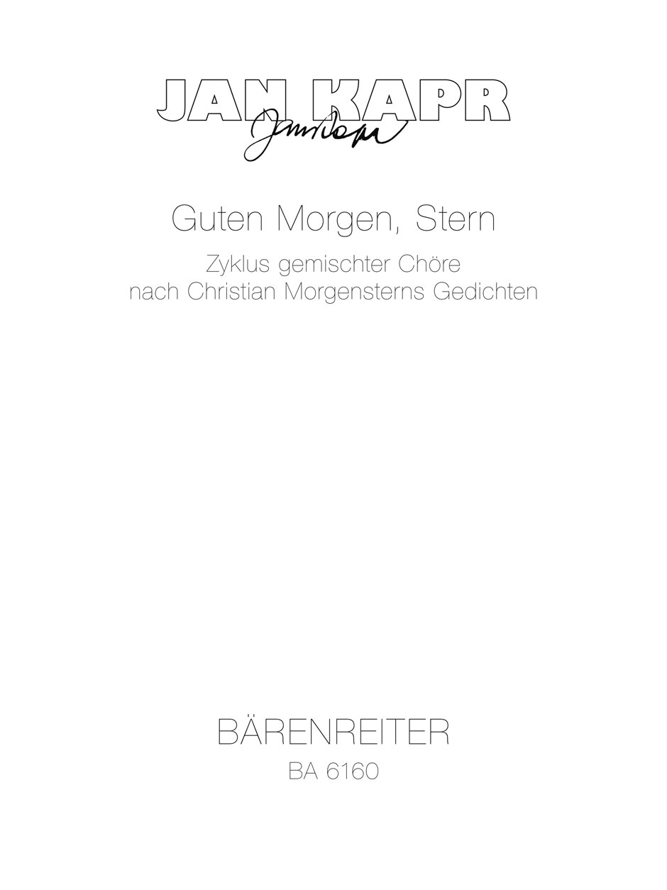 Vorderes Coverbild Guten Morgen, Stern (1973)