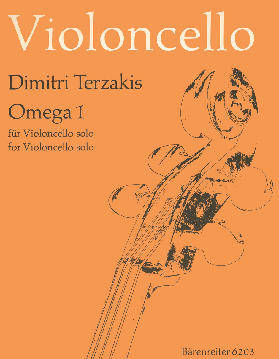 Vorderes Coverbild Omega für Violoncello solo (1978)