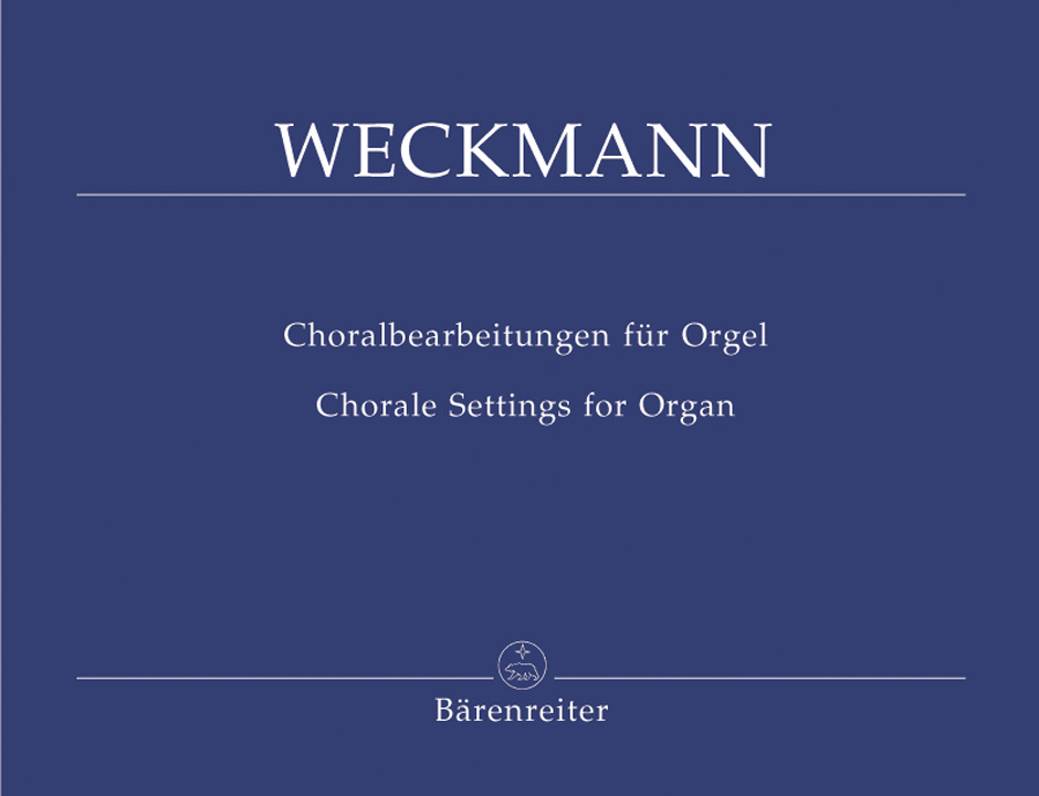 Vorderes Coverbild Choralbearbeitungen für Orgel