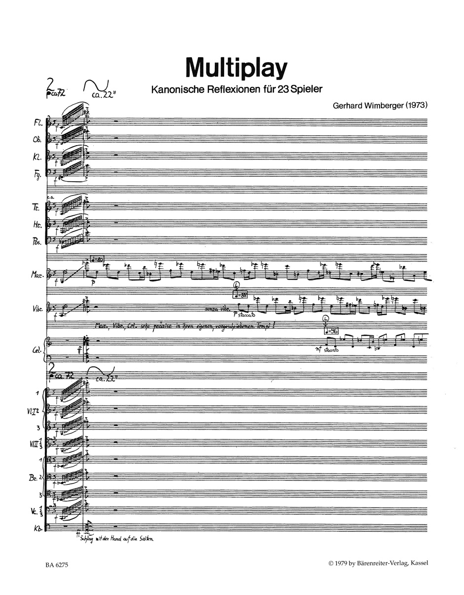 Anderes Coverbild Multiplay (1973)