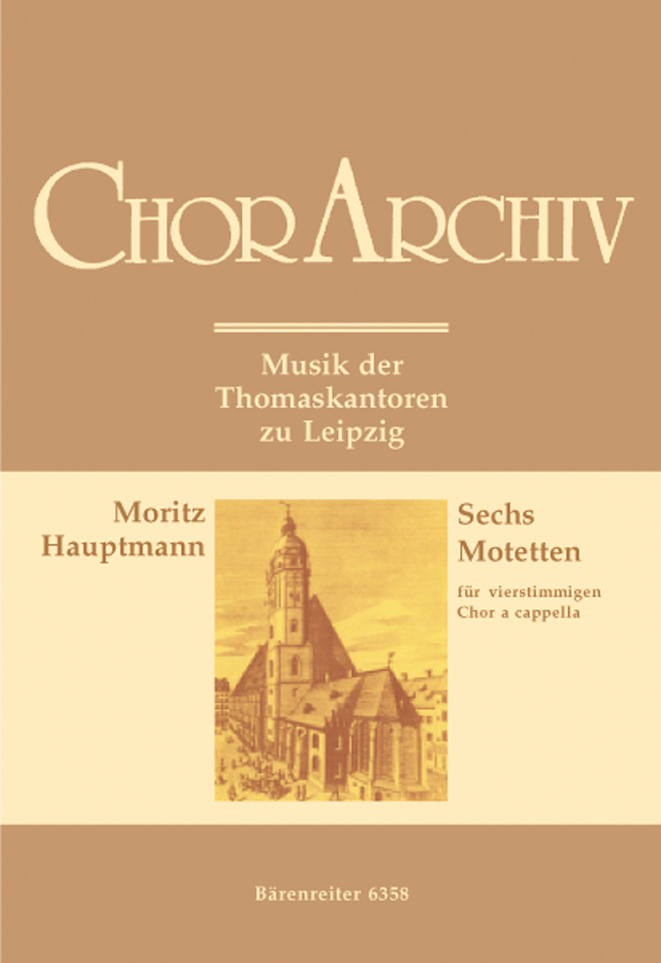 Vorderes Coverbild Sechs Motetten