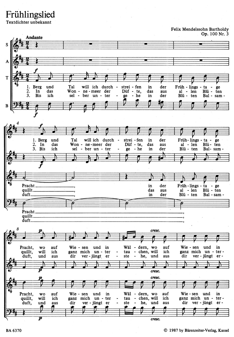 Anderes Coverbild Weltliche Chormusik der Romantik