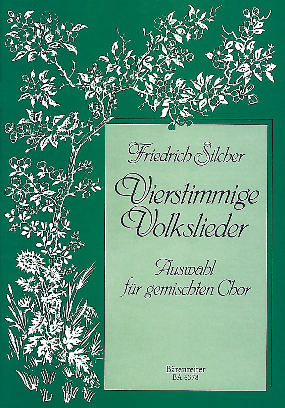 Vorderes Coverbild Vierstimmige Volkslieder für gemischten Chor