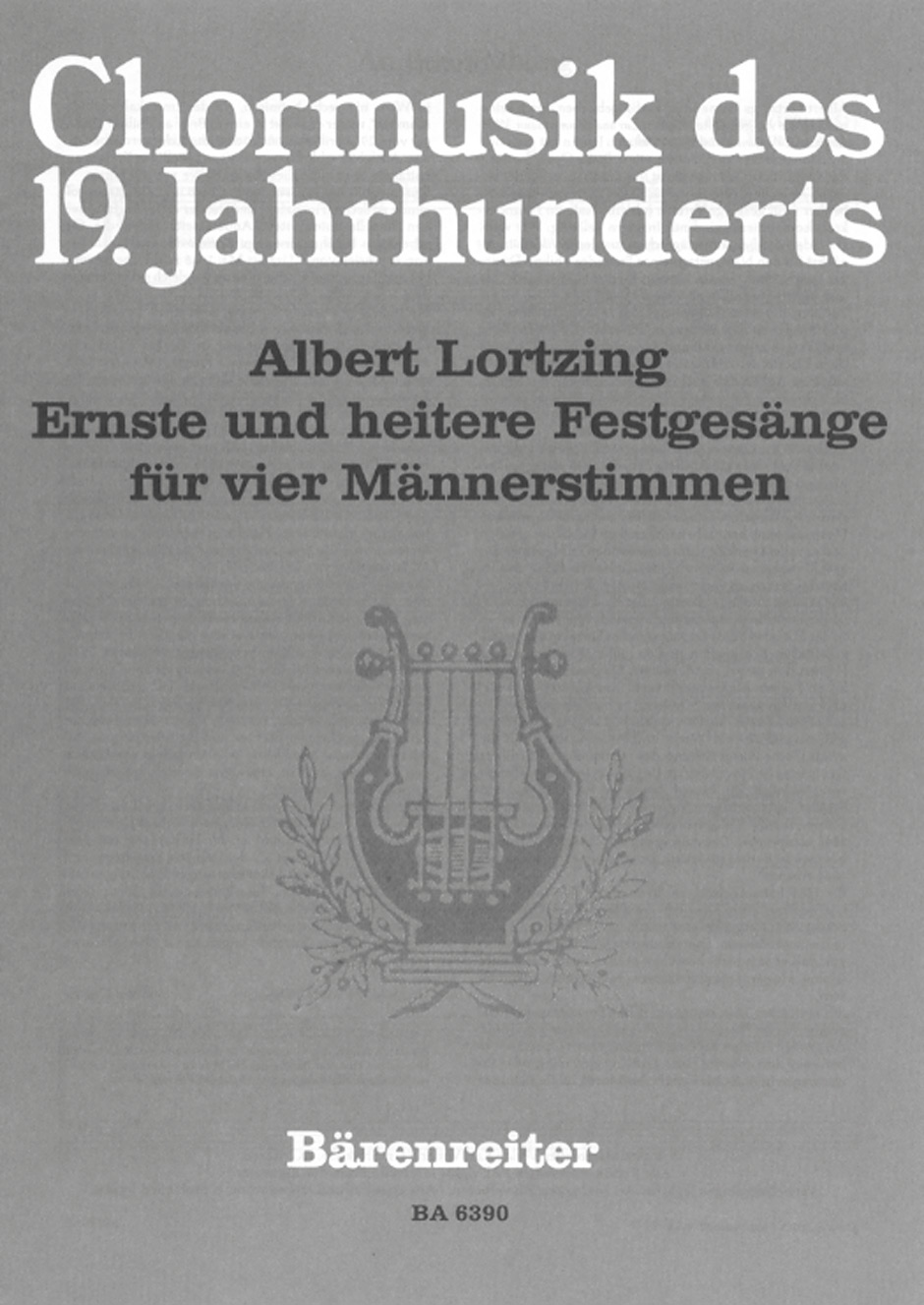 Vorderes Coverbild Ernste und heitere Festgesänge