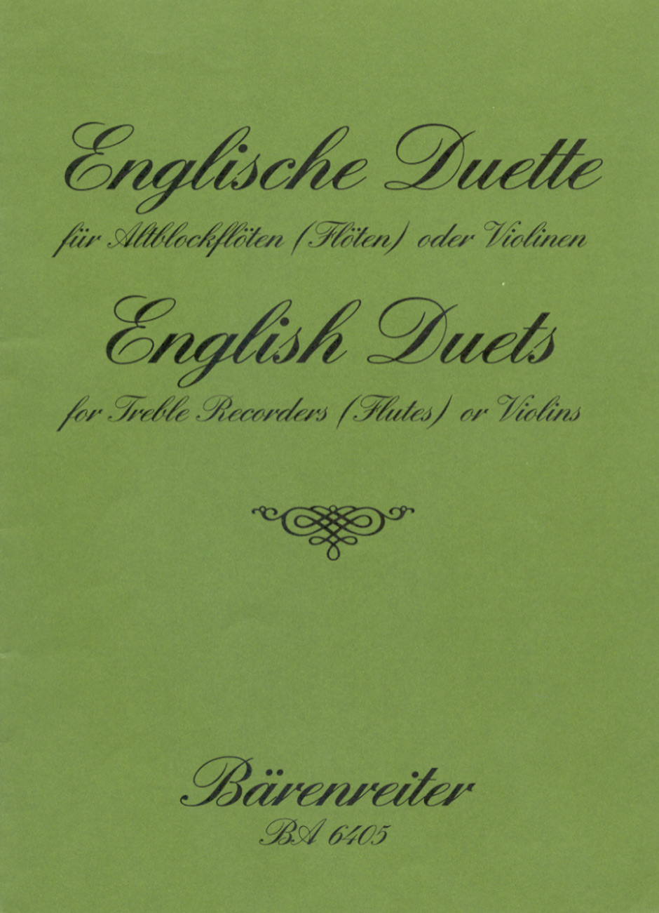Vorderes Coverbild Englische Duette