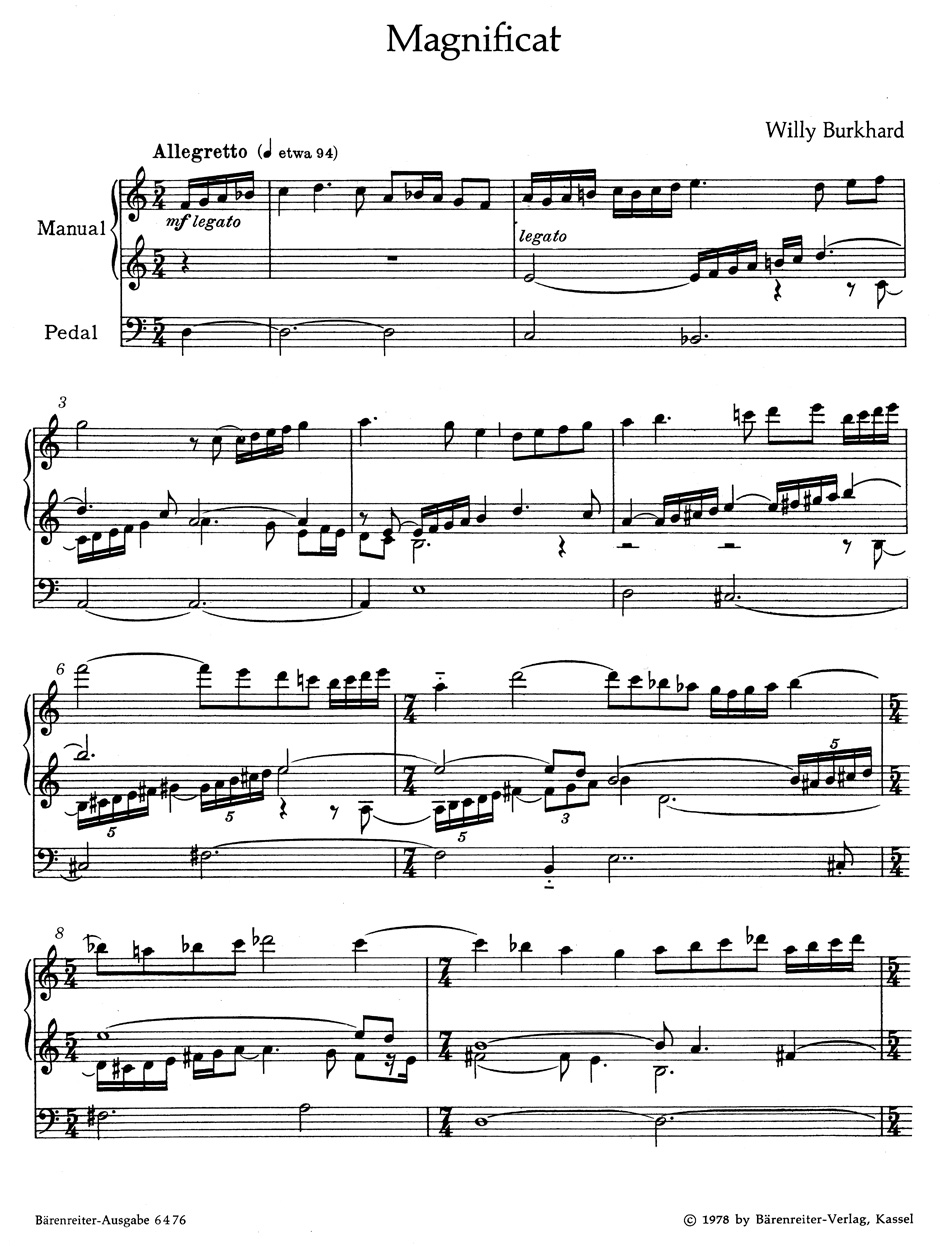 Anderes Coverbild Magnificat op. 64 (1942)