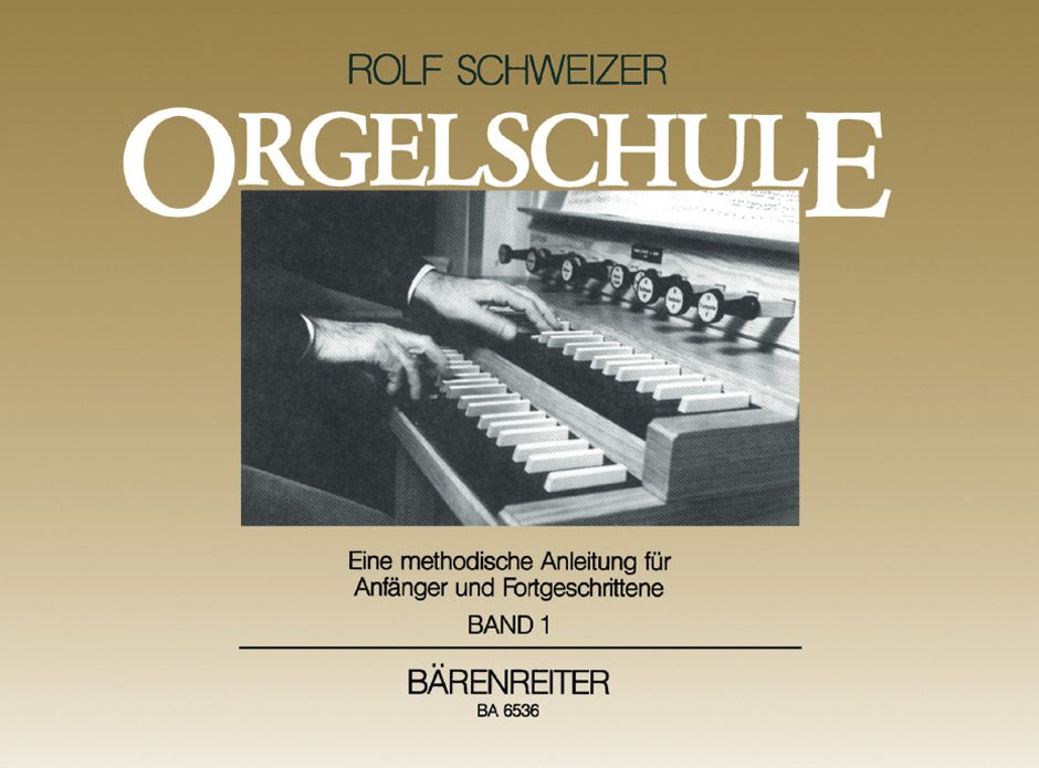 Vorderes Coverbild Orgelschule, Band 1