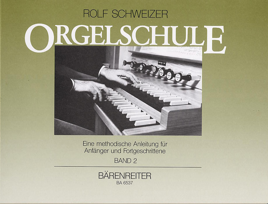 Vorderes Coverbild Orgelschule, Band 2