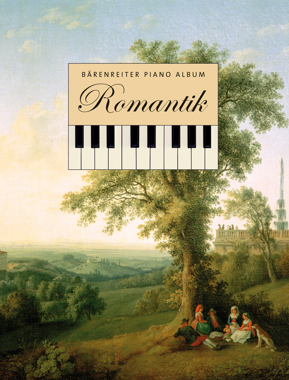 Vorderes Coverbild Bärenreiter Piano Album. Romantik