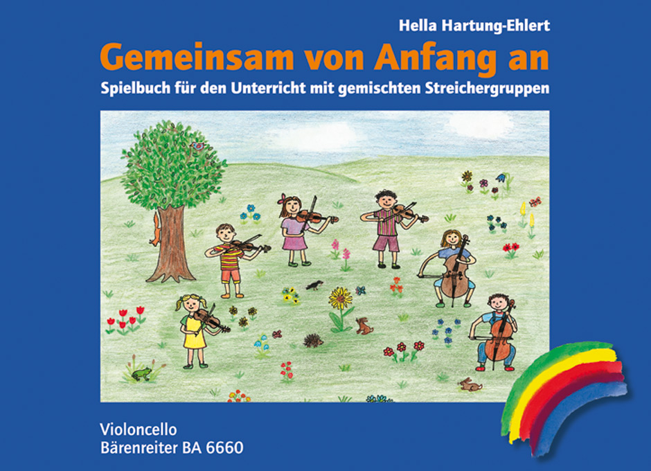Vorderes Coverbild Gemeinsam von Anfang an. Spielbuch, Ausgabe für Violoncello