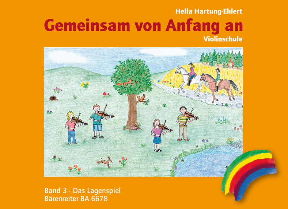 Vorderes Coverbild Gemeinsam von Anfang an. Violinschule, Band 3