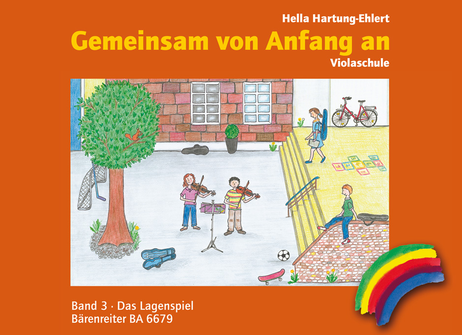Vorderes Coverbild Gemeinsam von Anfang an. Violaschule, Band 3
