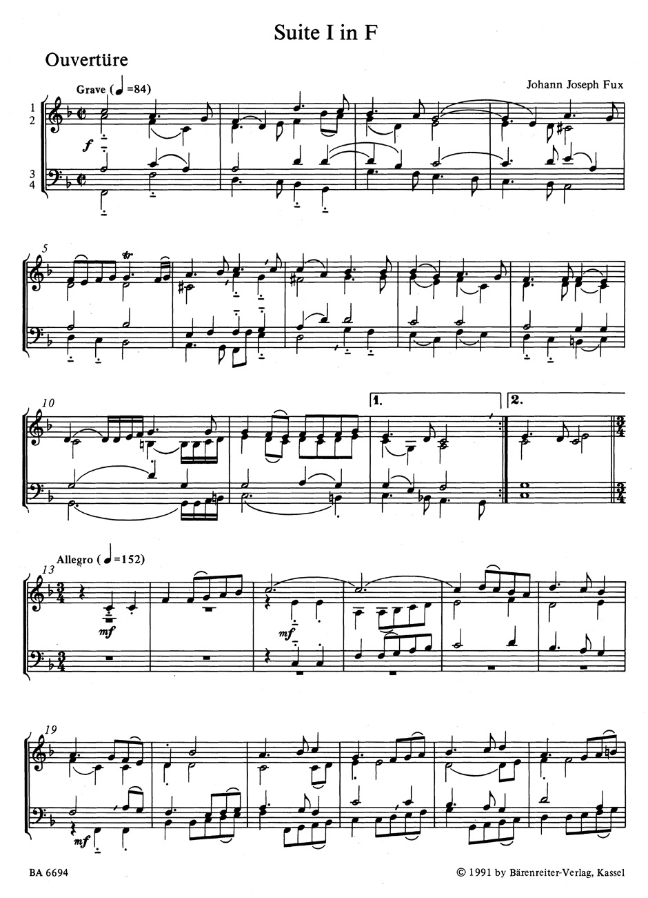 Anderes Coverbild Suiten und Tanzsätze zu 4 Stimmen für Blechbläser (Posaunenchor)