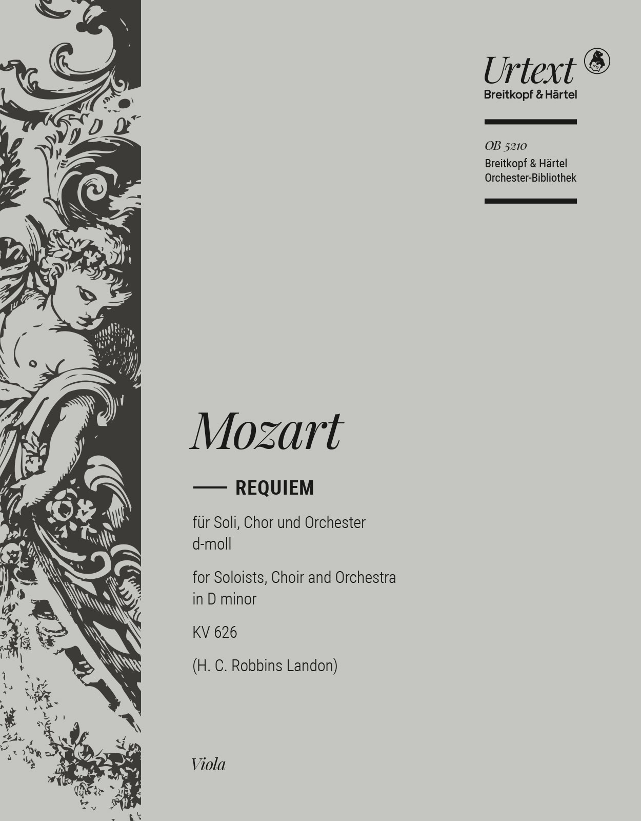 Vorderes Coverbild Requiem d-moll KV 626