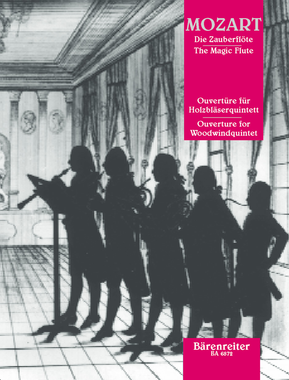 Vorderes Coverbild Ouvertüre zu "Die Zauberflöte"
