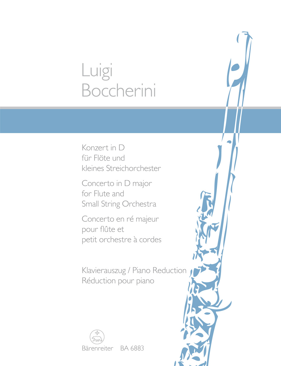 Vorderes Coverbild Konzert für Flöte und kleines Streichorchester D-Dur op. 27